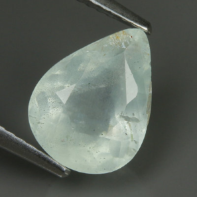 Камень Аквамарин натуральный 2.78 карат груша 10х8 мм арт. 20642