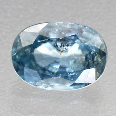 Камень голубой Циркон натуральный 2.21 карат арт. 26104