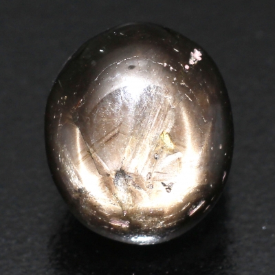  Камень звездчатый черный сапфир натуральный 6.60 карат арт 40210