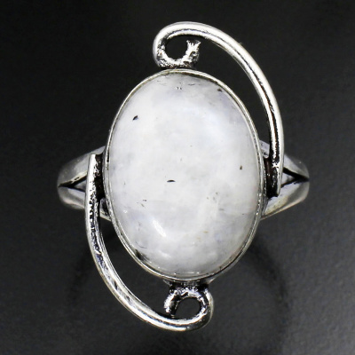 Дизайнерское кольцо с Лунным камнем натуральным арт 19967