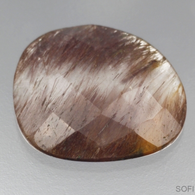 Камень Кварц с рутилом натуральный 30.15 карат арт. 4994