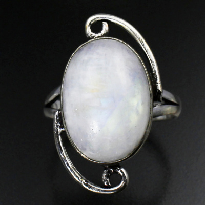 Дизайнерское кольцо с Лунным камнем натуральным арт 26667