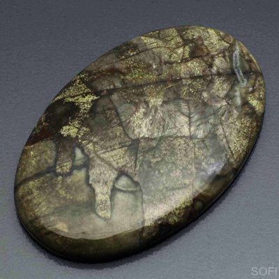  Камень Риолит натуральный 50.00 карат арт.5509
