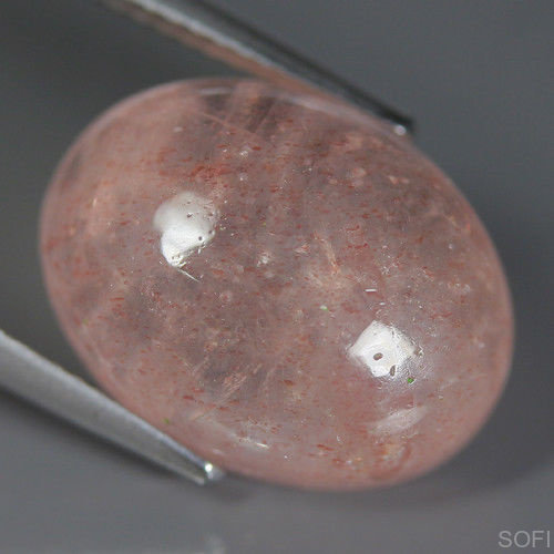 Камень клубничный Кварц натуральный 11.10 каратa арт. 21213