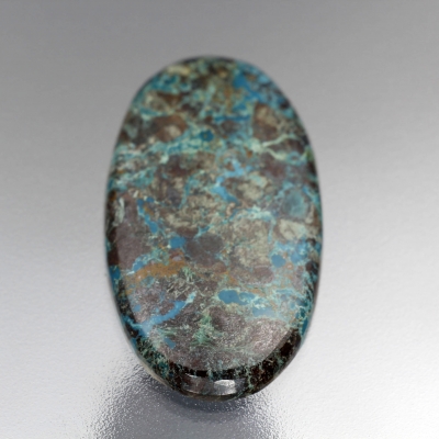  Камень Хризоколла натуральная 55.95 карат арт. 22037