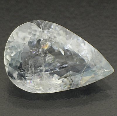 Камень Аквамарин натуральный грашу 15х10 мм 4.30 карат арт. 10506
