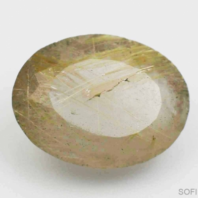 Камень Кварц с рутилом натуральный 18.31 каратa арт. 4127